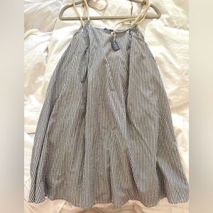 nwt JKP adorable pinstripe swing mini dress